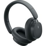 Baseus Ultra Hafif Cift Cihaz Uyumlu Anc Bluetooth Vers.5.3 Kafaüstü Bluetooth Kulaklık 3D Surround - Siyah