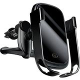Baseus WXHW01-01 Rock-Solid Tam Otomatik 10W Wireless Kablosuz Araç Şarj Telefon Tutucu