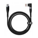 Baseus Zinc Manyetik Type-C to DC Square Portu Lenovo Laptop 100 W 2 m Şarj Kablosu