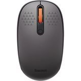 BASEUSONLINE Baseus F01B Şık ve Sessiz Kablosuz Mouse Bluetooth 5.0 / Wireless 2.4ghz - 3 Modlu / Multi-Device - Siyah