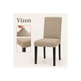 BASHTUGH TİCARET Yüksek Kaliteli Jakar Sandalye Kılıfı lastikli yıkanabilir kayma yapmayan mutfak lokanta sandalye örtüsü Chair Cover tek adet