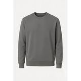Basic Bisiklet Yaka Relaxed Regular Erkek Sweatshirt - 7478