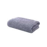 Basic Desensiz Spor Havlusu, El Havlusu, Yüz Havlusu, Baş Havlusu, Gri, Ilgın Home, 50 X 90 Cm