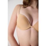 Basic Düz Dekolte Push Up Destekli Sütyen K.Ten 75B