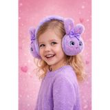 Basic Fun Pofuduk Tavşan Kulaklık – Çocuklar İçin Peluş Kulak Isıtıcı, Sevimli Kışlık Kulaklık pof1