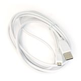 BASIC HTC One (E8) Akıllı Telefon Şarj Mikro USB 2.0 Veri Kablosu ek Destek ve Seçenekler sağlar! (Beyaz)