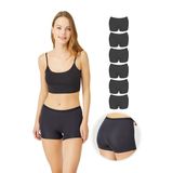 Basic Lazer Kesim Dikişsiz Kadın Boxer Külot 6'lı Paket