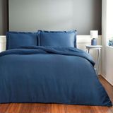 Basic Saten Çift Kişilik Nevresim Takımı Lacivert - 200 x 220 cm