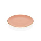 Basic Servis Tabağı 6 Lı Set Somon Pembe - 26cm