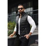 Basic Slim Fit Deri Yelek
