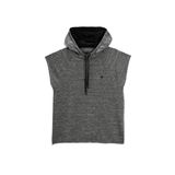 Basic Spor Tişört Kolsuz Kapşonlu