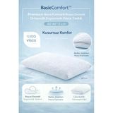 Basiccomfort Premium Hava Katmanlı Boyun Destekli Ortopedik Ergonomik Visco Yastık