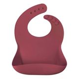 Basics Silikon Mama Önlüğü Velvet Rose