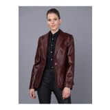 Basics&More B2020 Kadın Bordo Ceket