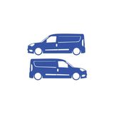 Basık Doblo Sticker 17X17 Cm Mavi
