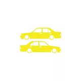Basık Tofaş Şahin Doğan Sticker 17X17 Cm Sarı