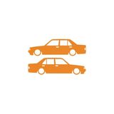Basık Tofaş Şahin Doğan Sticker 17X17 Cm Turuncu