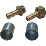 Basınçlı İlaç Hortum Ucu Nipel Takımı 8.5 Mm