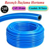 Basınçlı İlaçlama Hortumu 240 Bar 10 Mm 30 Metre Ağaç Bitki Yaprak Sebze Meyve Tarım Ziraat Hortum