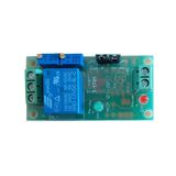 Basit Ayarlanabilir Zaman Saati Röle Modülü - Timer T1701 12V Dc (Standart)-1Sn - 10Sn (Standart)