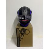 Başkan Jiekai Jk 902 Mat Siyah - Beyaz Karbon Desenli Güneş Vizörlü Çene Açılır Kask