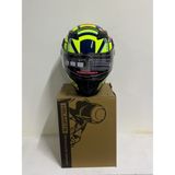 Başkan Jiekai Jk 902 Yeşil Güneş Vizörlü Çene Açılır Kask - M
