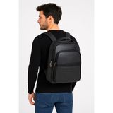 Başkent Çanta Deri Laptop Sırt Çantası Suya Dayanıklı Siyah 15.6'' Inç 8683255012275 - Tek Ebat