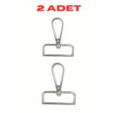 BAŞKENT ÇANTA Kancası Büyük Metal 4 cm 2 Adet 8683255013272