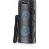 Başkenttekno 2129 Kablosuz Mikrofonlu Rgb Ledli Usb/tf/radyolu Taşınabilir Bluetooth Hoparlör Parti Speaker