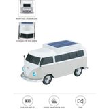 Başkenttekno Bluetooth Hoparlör Retro Araba Vosvos Tasarımlı Solar Şarjlı Speaker D70 - Beyaz