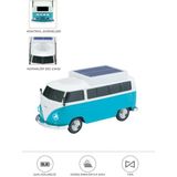 Başkenttekno Bluetooth Hoparlör Retro Araba Vosvos Tasarımlı Solar Şarjlı Speaker D70 - Turkuaz