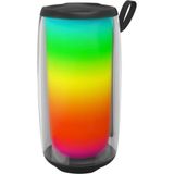Başkenttekno BTS-1953 Rgb Işikli Radyolu Taşınabilir Bluetooth Hoparlör - Siyah