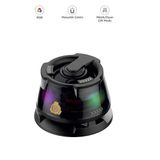 Başkenttekno D39 Manyetik Rgb Işıklı 5.3 Telefon Tutucu Mini Bluetooth Hoparlör Speaker - Siyah