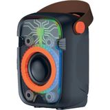 Başkenttekno D77 Taşınabilir Bluetooth Hoparlör 10W Rgb Işıklı Güçlü Baslı - Siyah