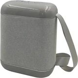 Başkenttekno Fm Radyo Özellikli Aux USB Kart Okuyucu Portlu Bluetooth Hoparlör Speaker 523 - Gri