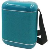 Başkenttekno Fm Radyo Özellikli Aux USB Kart Okuyucu Portlu Bluetooth Hoparlör Speaker 523 - Yeşil