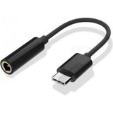 Başkenttekno Kulaklık Dönüştürücü Usb-C 3.5mm TR10 Siyah