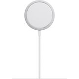 Başkenttekno Magsafe Charger Kablosuz Şarj Cihazı Kablosuz Şarj Aleti Iphone ve Tüm Telefonlarla Uyumlu - Beyaz - 1 Metre