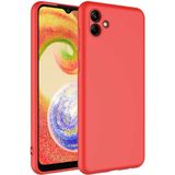 Başkenttekno Samsung Galaxy A04 Mara Lansman Kapak Kılıf - Kırmızı