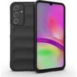 Başkenttekno Samsung Galaxy A25 Kılıf Esnek Tpu Oyuklu Arka Yüzey Tasarımlı Etnik Silikon Kapak - Siyah
