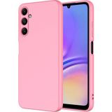 Başkenttekno Samsung Galaxy A25 Kılıf Kamera Korumali Lansman Kapak - Pembe