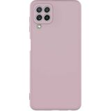 Başkenttekno Samsung Galaxy M32 Kılıf Kamera Korumali Mara Lansman Kapak - Pembe