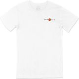 Basketbol Aşkı Cep Logo Tasarımlı Beyaz Tişört; Xl