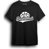 Basketbol Baskılı Tişört Basketball T-Shirt BASKLL2001 - 3XL - Siyah
