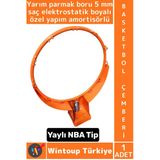 #Basketbol Dayanıklı Profesyonel Spor Okulu Kurs Saha Antrenman Yaylı Nba Tipi Şık Basketbol Çemberi