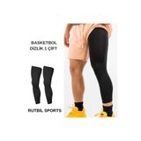 Basketbol Dizliği-Fitness Dizliği-Desdek Dizliği-Voleybol Dizliği 1 Çift Siyah BASKETDİZLİKS