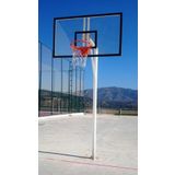 Basketbol Potası Sabit Çember, 105*180 10 mm Cam