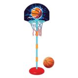Basketbol Potası Seti Top Dahil — Yükseklik Ayarlı Ayaklı Çocuk Oyuncak Basket Potası, Ev Bahçe 3+ Yaş