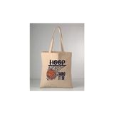 Basketbol Serileri-3 Baskılı 35X40 cm Ham Bez Omuz Çantası - 35 x 40 cm - Ekru