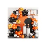 Basketbol Tema Uyumlu Balon Zincir Set
